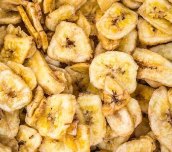 Getrocknete Bananen